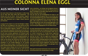 Elenas Kolummne in der Bicicletta da Corsa #8