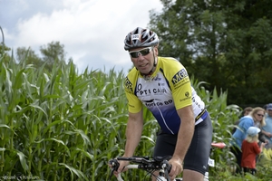Tom Agel am Start des Karlsfelder Traithlons