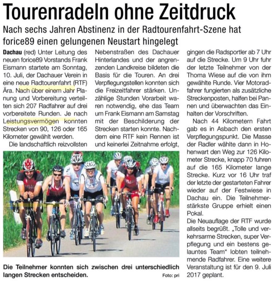 Pressebericht Dachauer Rundschau