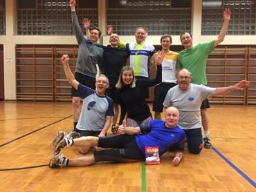 Spieleabend beim Hallentraining