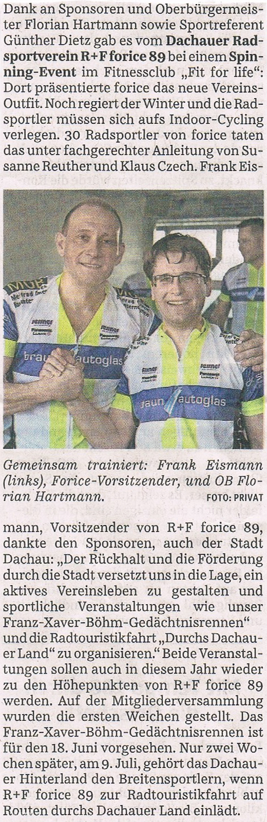 Trikotpräsentation Bericht SZ