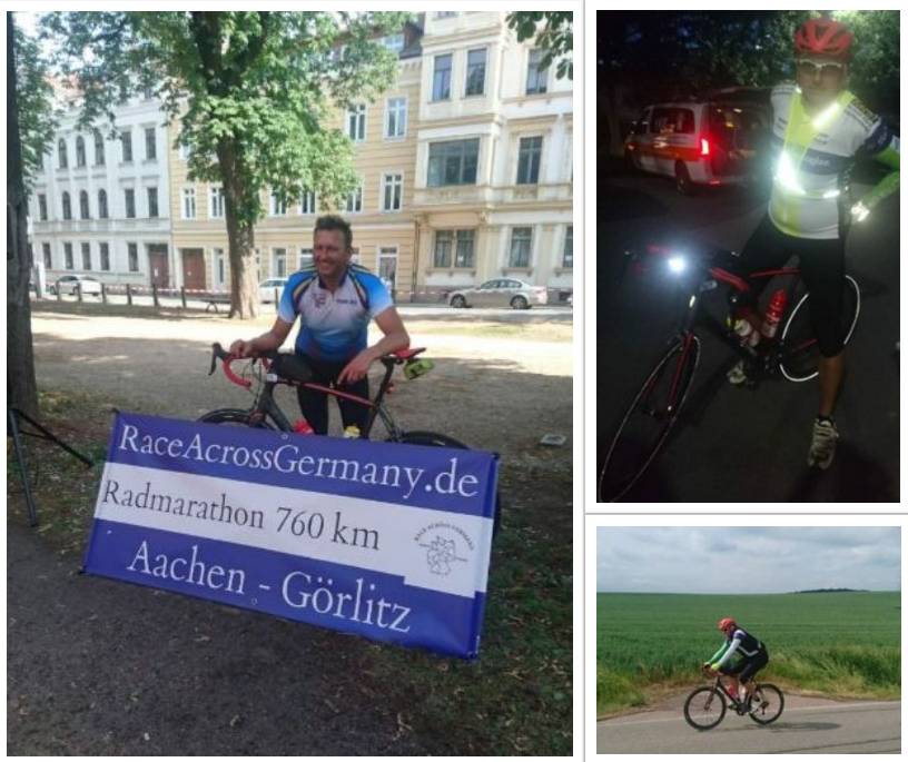 Allein in unter 30 Stunden mit dem Rad quer durch Deutschland