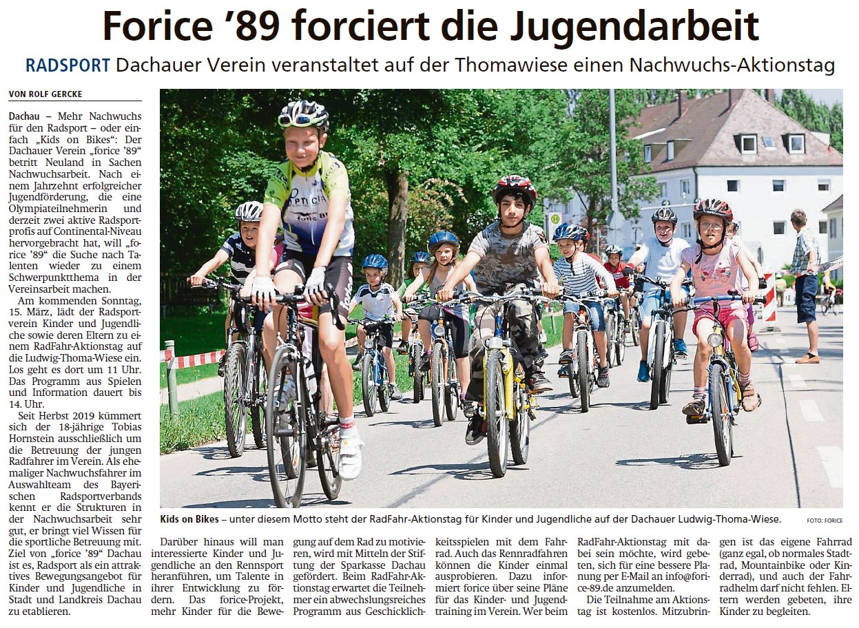 forice forciert Jugendarbeit