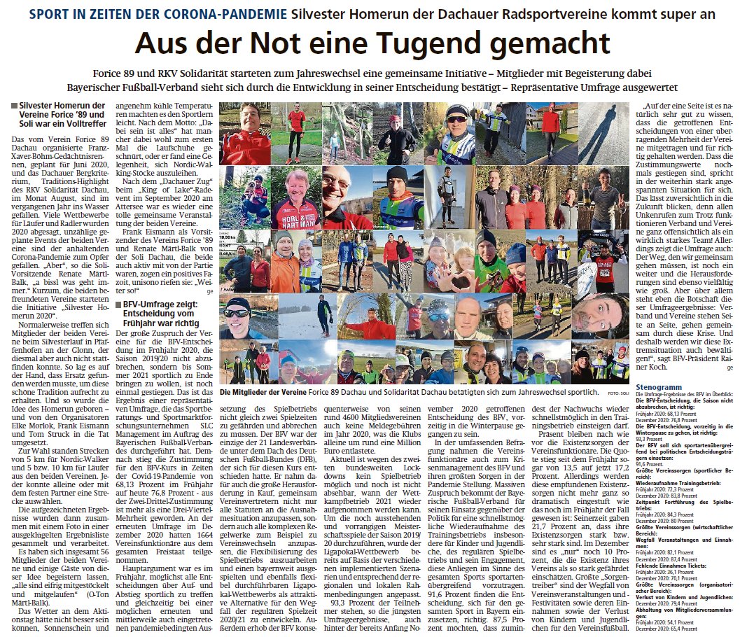 Homerun 2020 – Dachauer Nachrichten