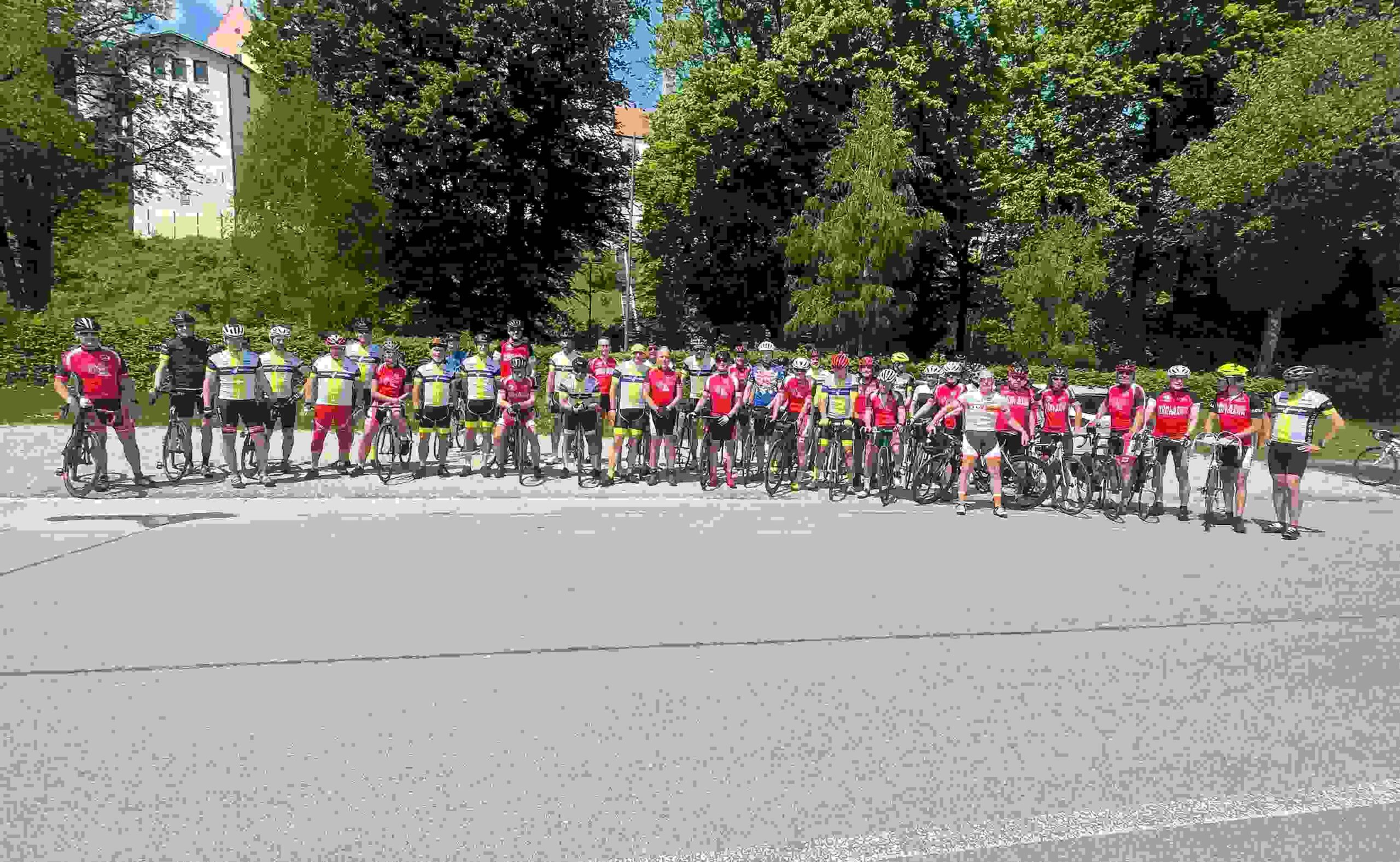 Dachauer Radvereine auf gemeinsamer Tour